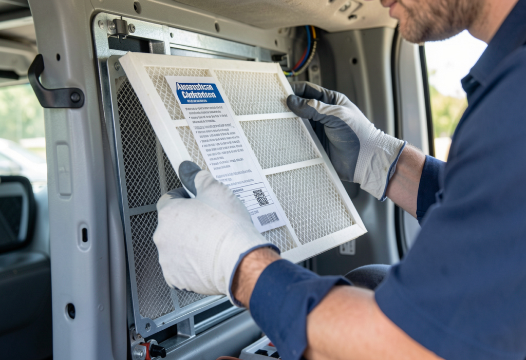 common HVAC filter used in New Jersey