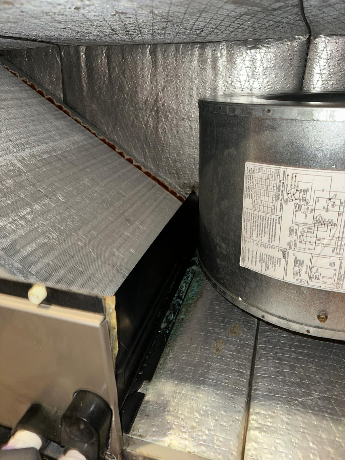 After HVAC cleaning and sanitizing at a Montville NJ home
