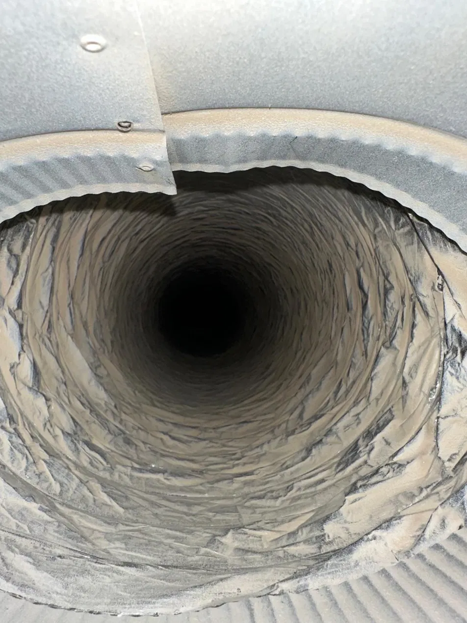 Before air duct cleaning at a Pompton Plains NJ home